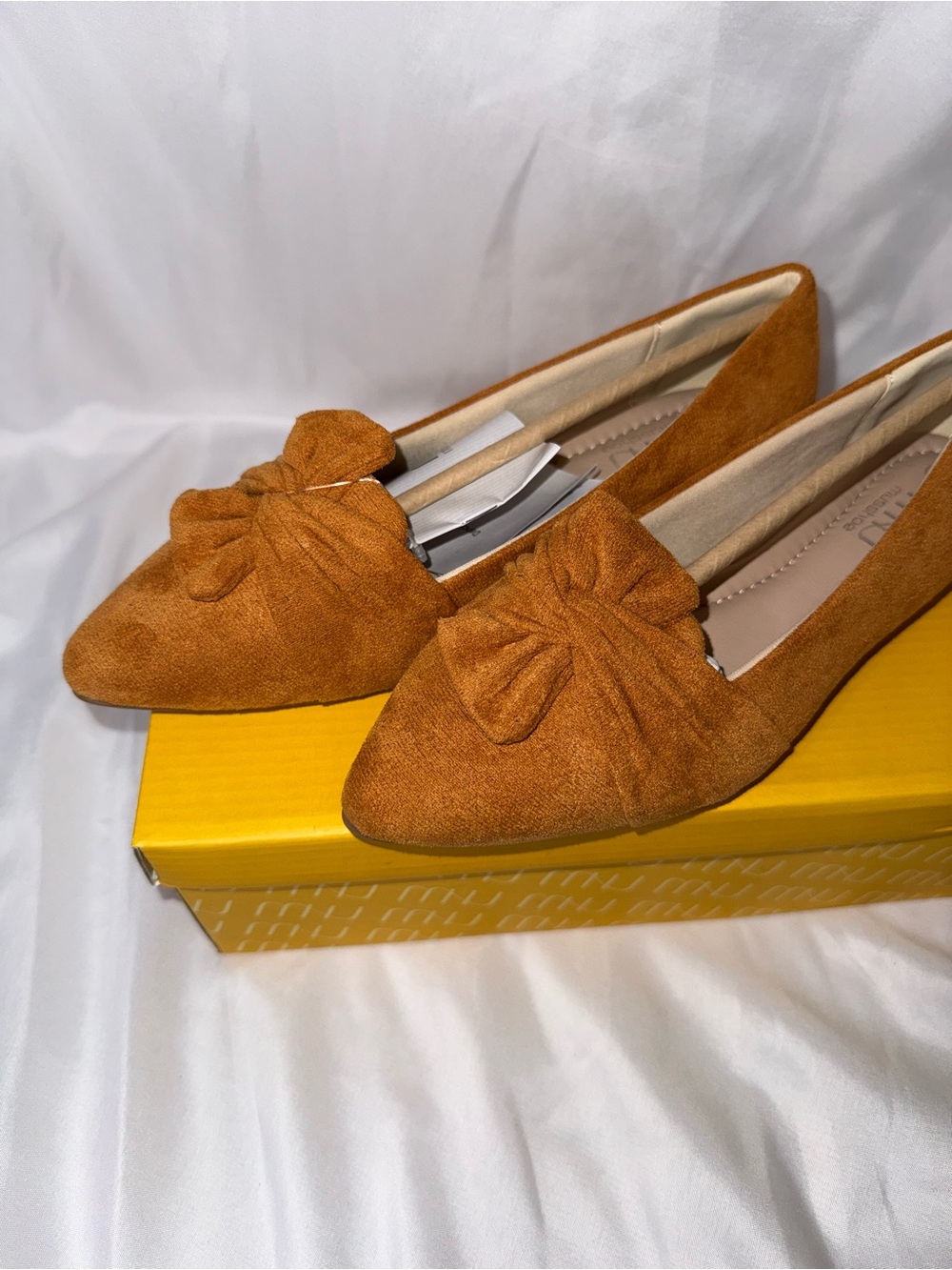 NIB Musshoe Loafer Flats in Camel